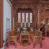 Phối cảnh 3D mẫu nhà thờ họ 3 gian 2 mái gỗ Lim Nam Phi tại Bỉm Sơn Thanh Hóa