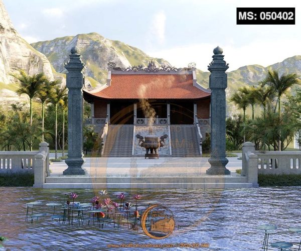 Dự án nhà thờ họ 5 gian 4 mái có chiếu rồng tại huyện Bình Gia, Lạng Sơn