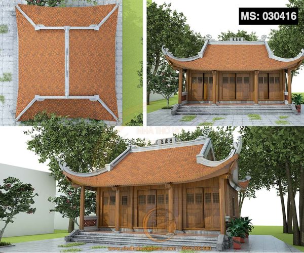 Dự án nhà thờ họ 3 gian 4 mái tại huyện Đồng Văn, Hà Giang
