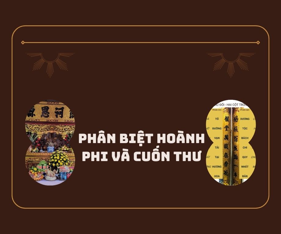 PHÂN BIỆT HOÀNH PHI VÀ CUỐN THƯ