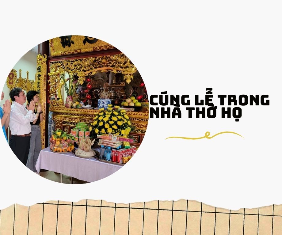 CÚNG LỄ TRONG NHÀ THỜ HỌ