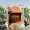 Nhà thờ họ 1 gian 2 mái cho khu đất tại Huỳnh Lưu - Thanh Hóa
