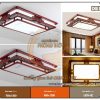 Đèn gỗ hình chữ nhật DG04