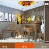 Mẫu đèn ốp trần nhà thờ họ hình vuông DG21