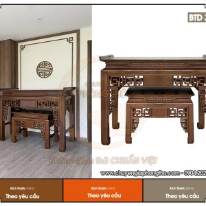Bàn thờ móc mỏ hiện đại BTD38