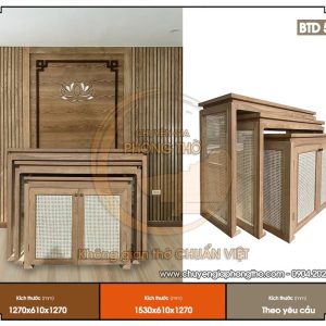 Bàn thờ phong cách Indochine BTD56