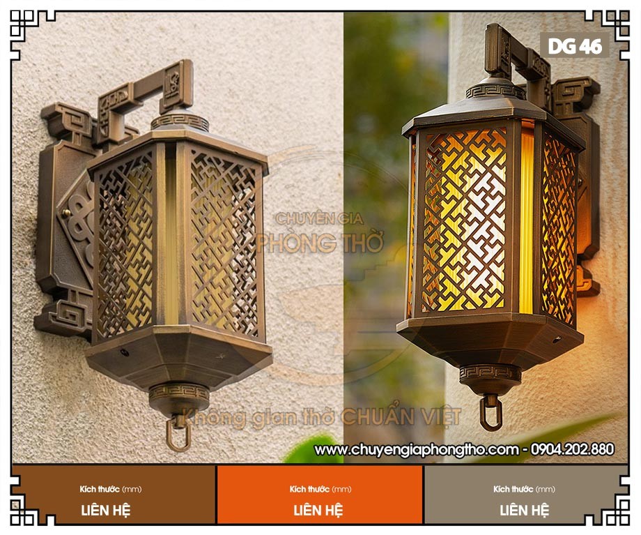 Đèn gắn tường nhà thờ họ DG46 Đèn gắn tường nhà thờ họ DG46