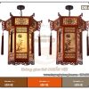 Đèn lồng gỗ nhà thờ họ DG41