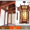 Đèn lồng gỗ nhà thờ họ DG41