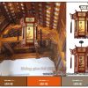 Đèn lồng gỗ nhà thờ họ DG41