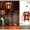 Đèn lồng lục giác DG35