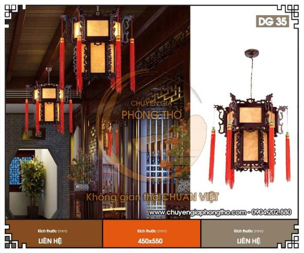 Đèn lồng lục giác DG35