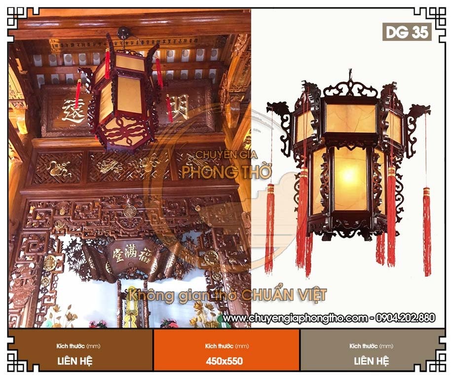 Đèn lồng lục giác DG35 Đèn lồng lục giác DG35