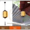 Đèn thả hiên nhà thờ họ DG42