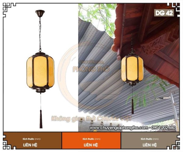 Đèn thả hiên nhà thờ họ DG42