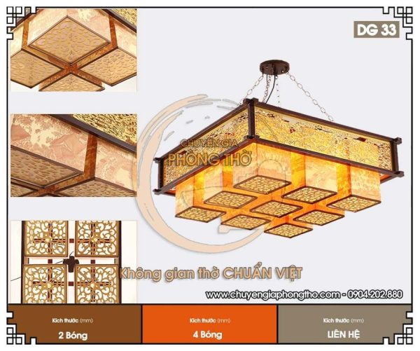 Đèn thả phòng thờ DG33