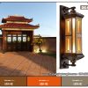 Đèn treo tường nhà thờ họ DG48