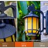 Đèn tường nhà thờ họ nhà gỗ DG45