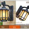 Đèn tường nhà thờ họ nhà gỗ DG45