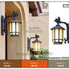 Đèn tường nhà thờ họ nhà gỗ DG45