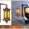 Mẫu đèn gắn tường ngoài trời chống nước DG47