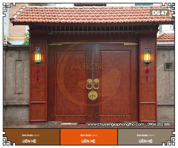 Mẫu đèn gắn tường ngoài trời chống nước DG47