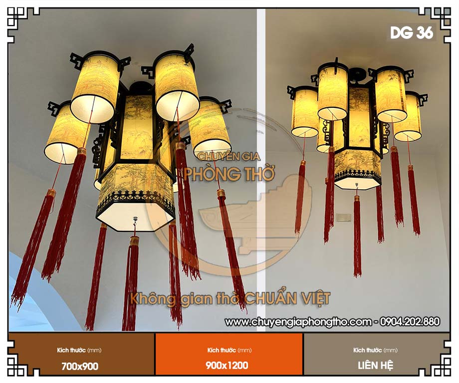 Đèn lồng trang trí nhà thờ họ DG36