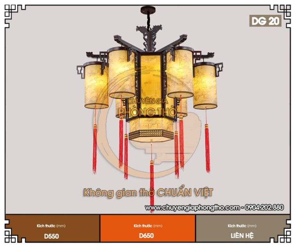 Đèn lồng trang trí nhà thờ họ DG36