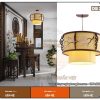 Mẫu đèn thả trần nhà thờ họ DG39