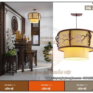 Mẫu đèn thả trần nhà thờ họ DG39