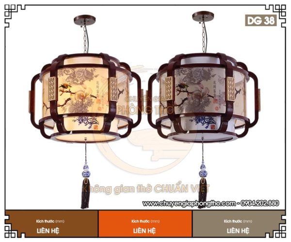 Mẫu đèn thả trang trí phòng thờ DG38