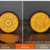 Tranh trúc chỉ mandala chữ Vạn