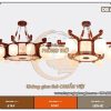 Đèn chùm phòng thờ cho biệt thự DG60