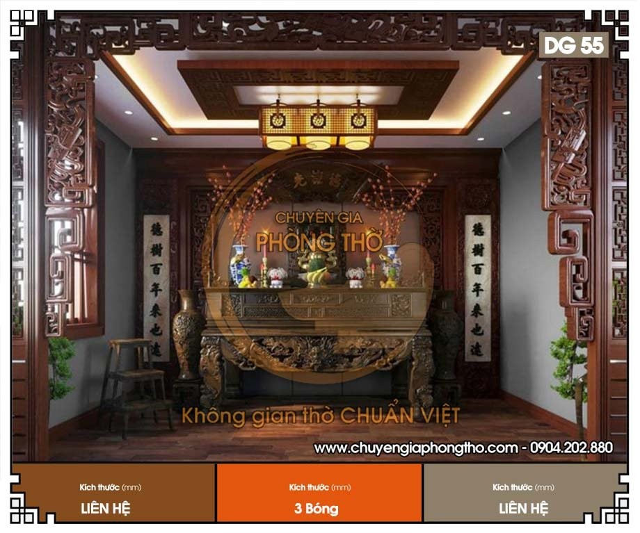 Đèn gắn trần phúc lộc thọ DG55 Đèn gắn trần phúc lộc thọ DG55