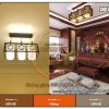 Đèn gắn trần phúc lộc thọ DG55