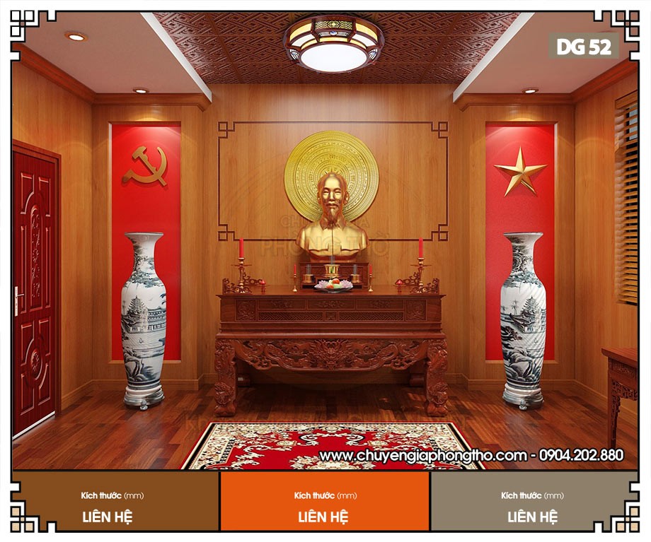 Đèn trần phòng thờ đẹp DG52 Đèn trần phòng thờ đẹp DG52