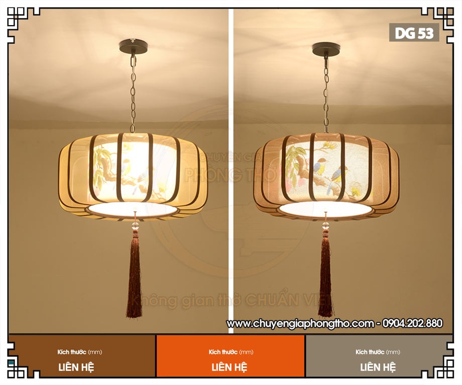 Đèn treo phòng thờ đẹp DG53 Đèn treo phòng thờ đẹp DG53