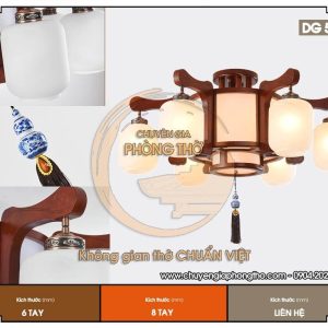 Mẫu đèn trần phòng thờ DG57
