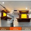 Mẫu tranh trúc chỉ cho bàn thờ treo