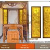 Tranh trúc chỉ hoa sen hình chữ nhật