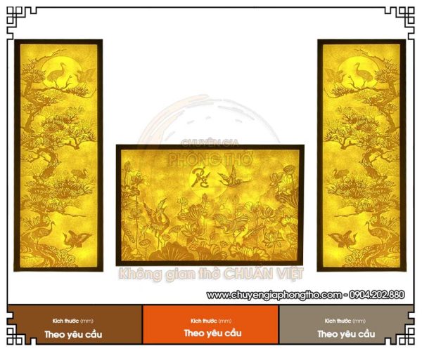 Tranh trúc chỉ Tùng Hạc Diên Niên
