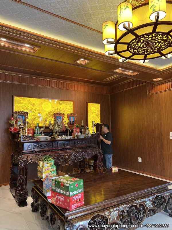Bộ tranh trúc chỉ sen trăng tùng hạc
