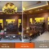 Bộ tranh trúc chỉ sen trăng tùng hạc