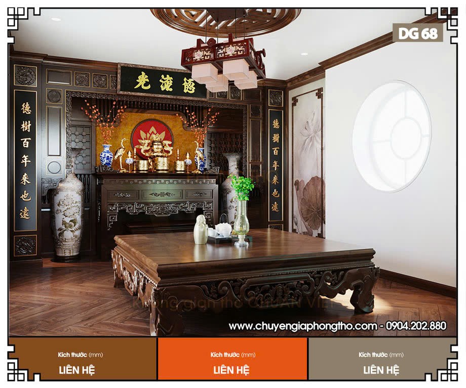 Đèn chùm gỗ cao cấp DG68 Đèn chùm gỗ cao cấp DG68