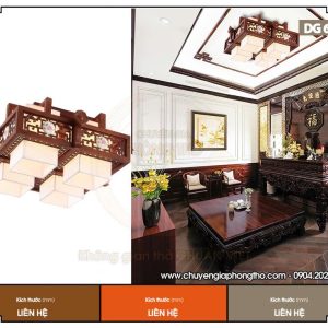 Đèn chùm gỗ cao cấp DG68