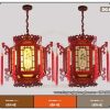 Đèn lồng lục giác hoa sen DG69