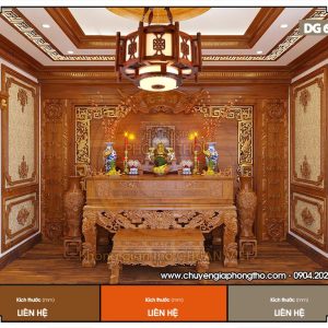 Đèn thả phòng thờ DG63