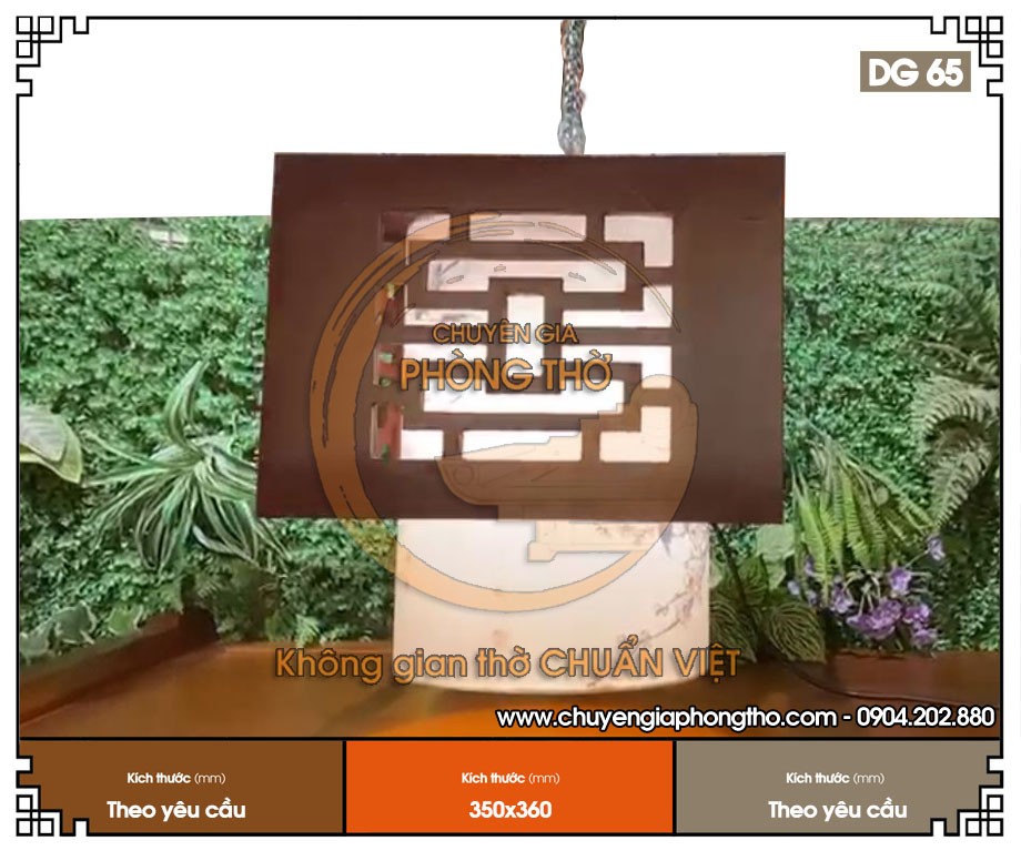 Đèn thả trần nhà thờ họ DG65 Đèn thả trần nhà thờ họ DG65