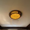 Đèn trúc chỉ ốp trần thủ công trang trí phòng thờ