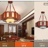 Mẫu đèn thả trần (DG66) trang trí phòng thờ
